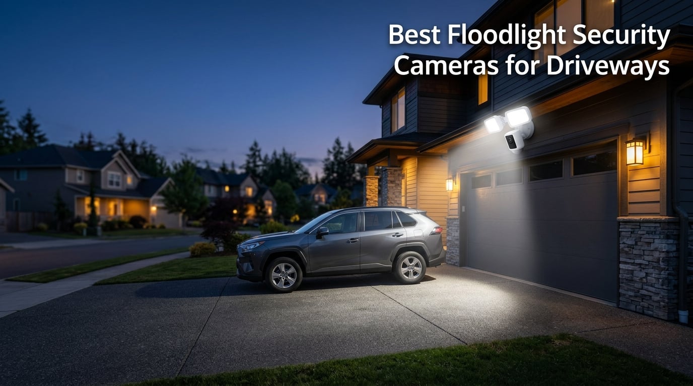 Best Floodlight Security Cameras for Driveways