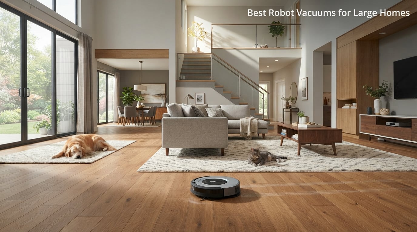 Best Robot Vacuums for Large Homes