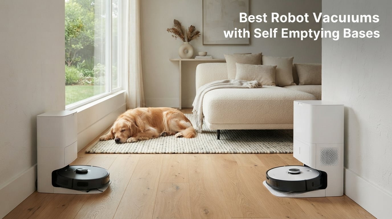 Best Robot Vacuums with Self Emptying Bases