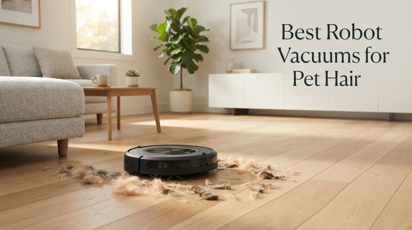 Best Robot Vacuums for Pet Hair