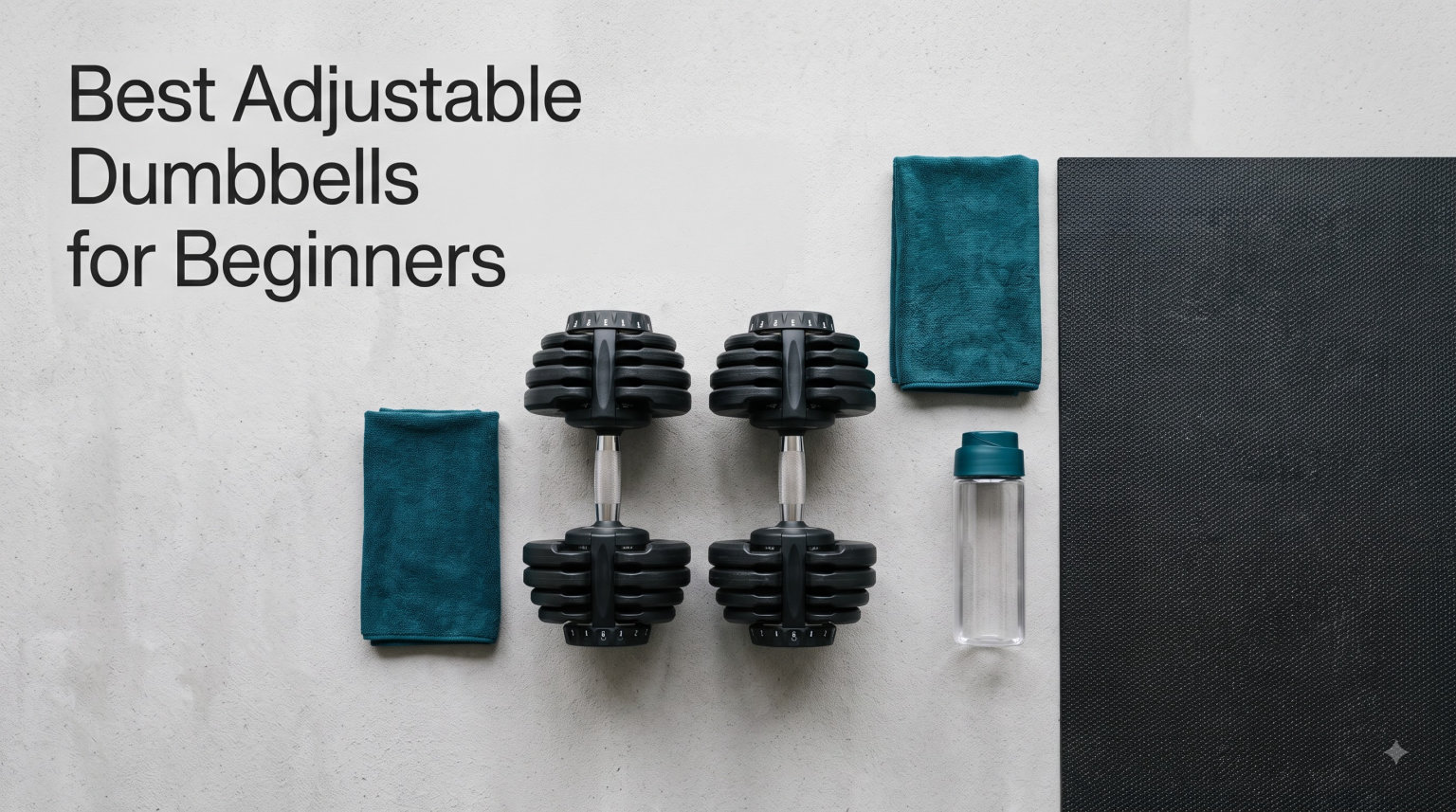 Best Adjustable Dumbbells for Beginners