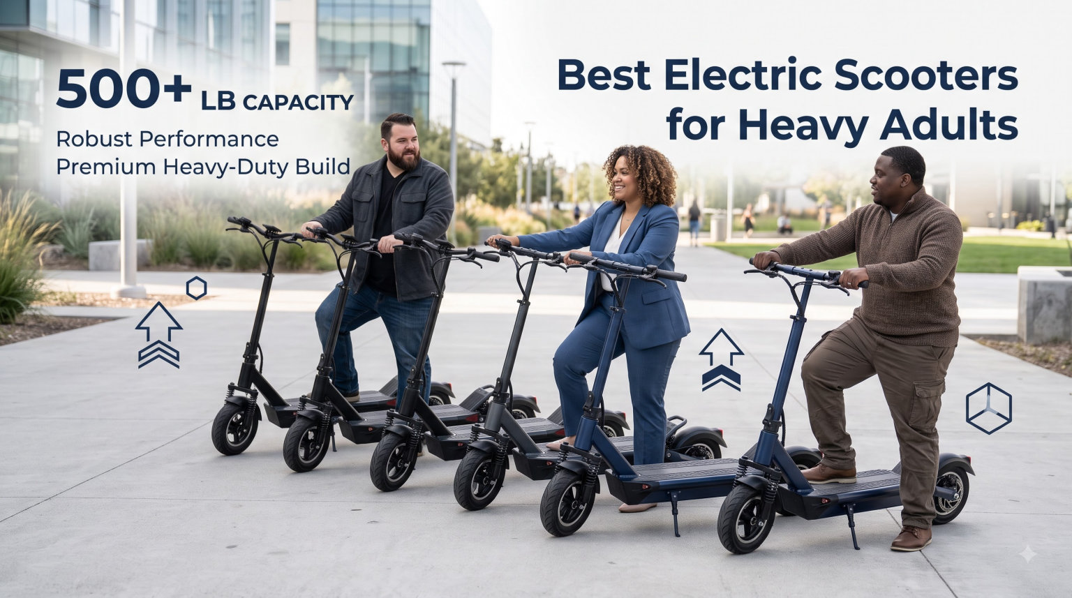 Best Electric Scooters for Heavy Adults