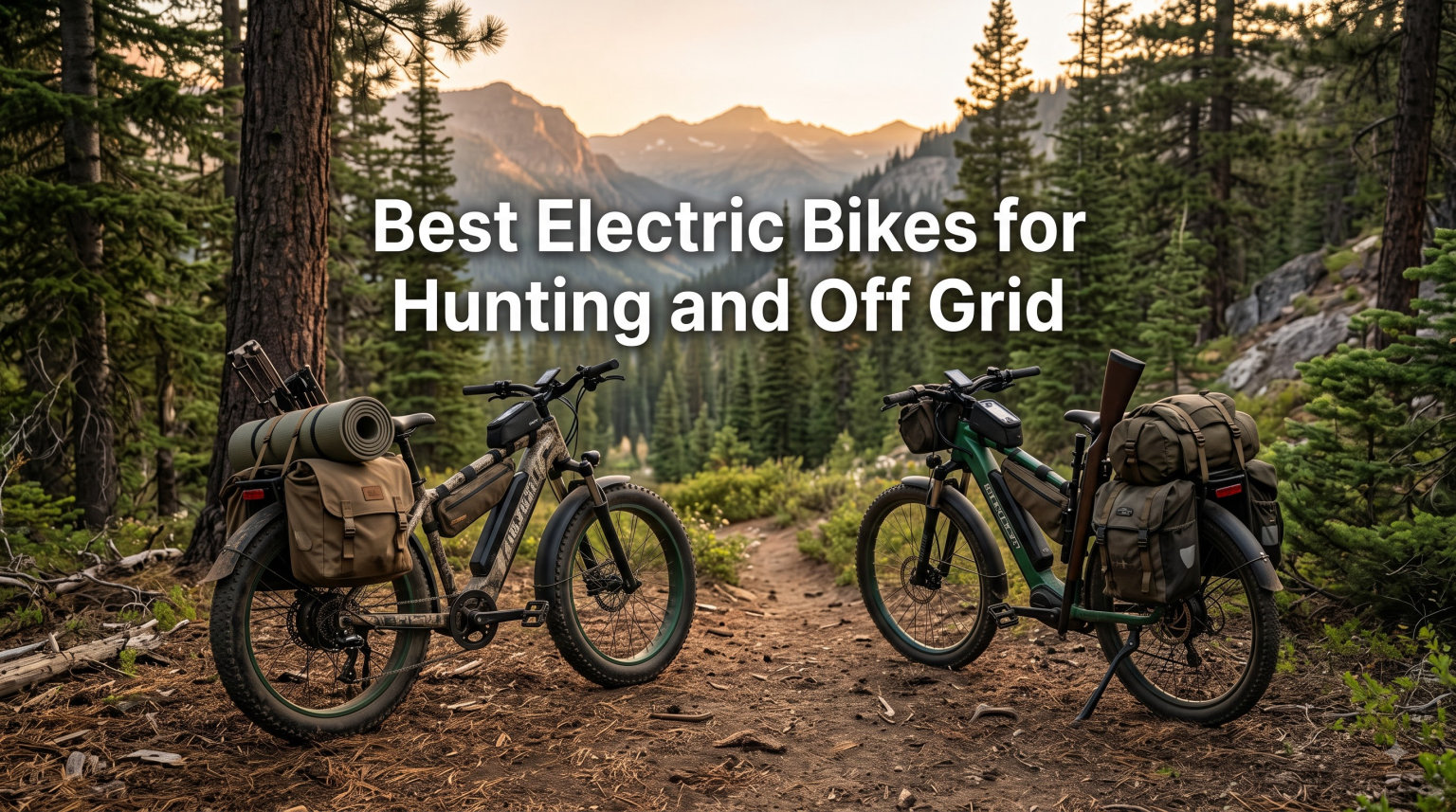 Best Electric Bikes for Hunting and Off Grid