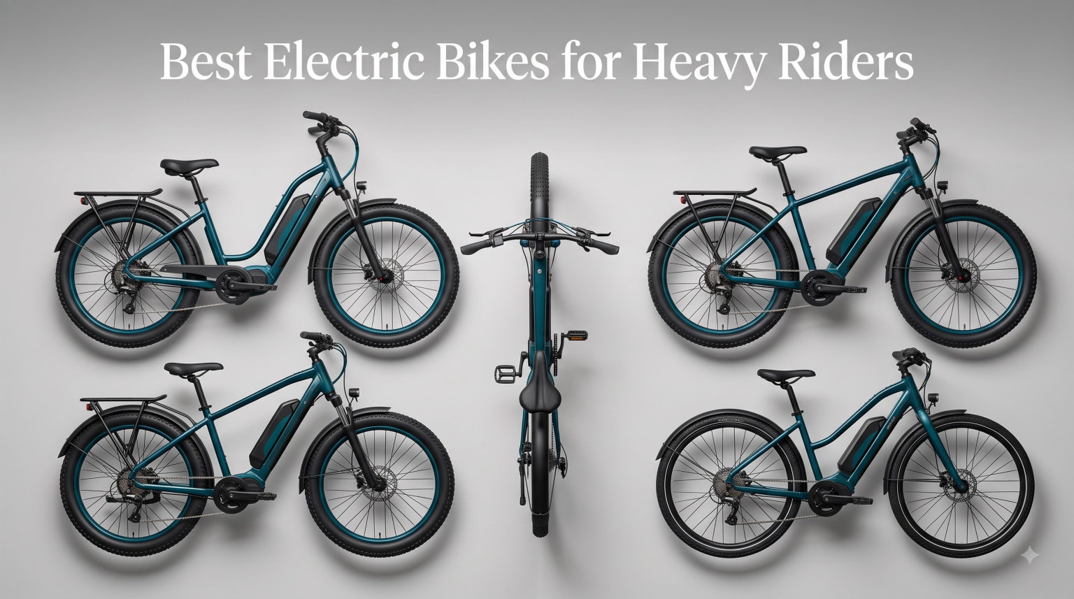 Best Electric Bikes for Heavy Riders