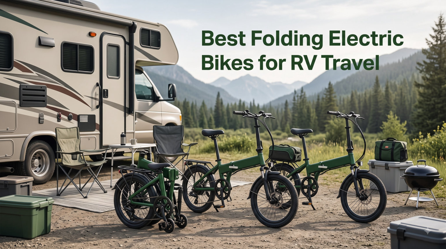 Best Folding Electric Bikes for RV Travel