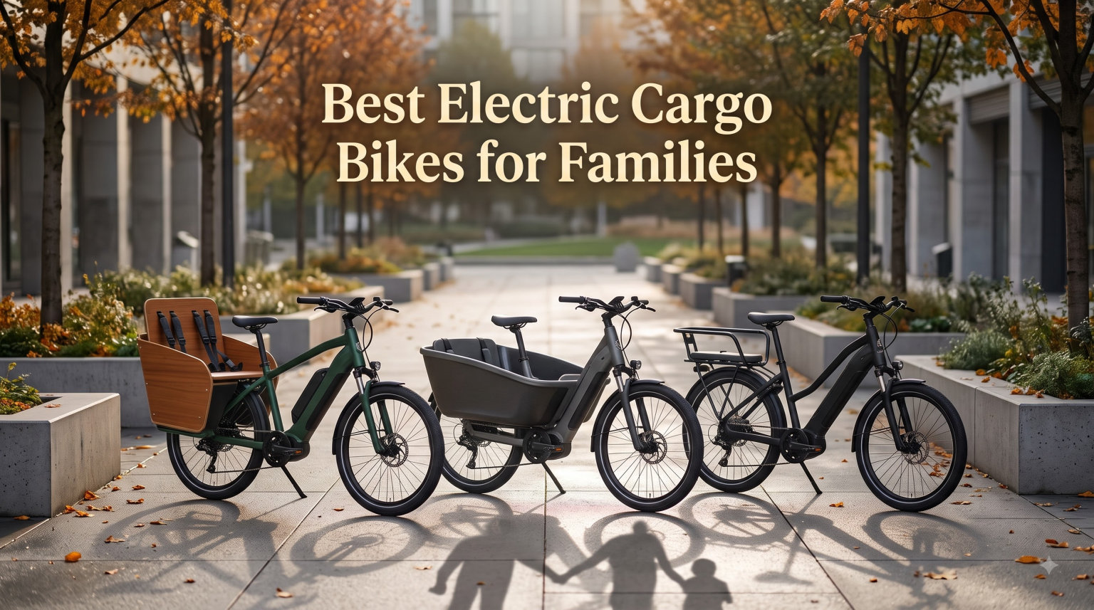 Best Electric Cargo Bikes for Families