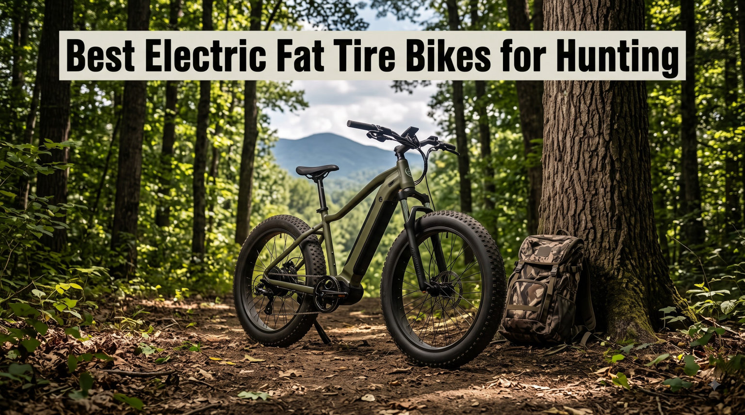 Best Electric Fat Tire Bikes for Hunting