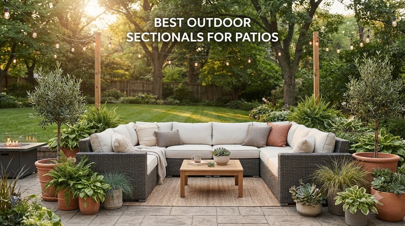 Best Outdoor Sectionals for Patios