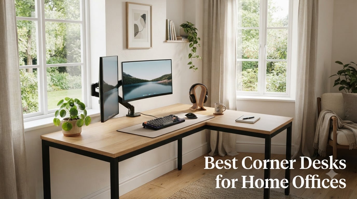 Best Corner Desks for Home Offices