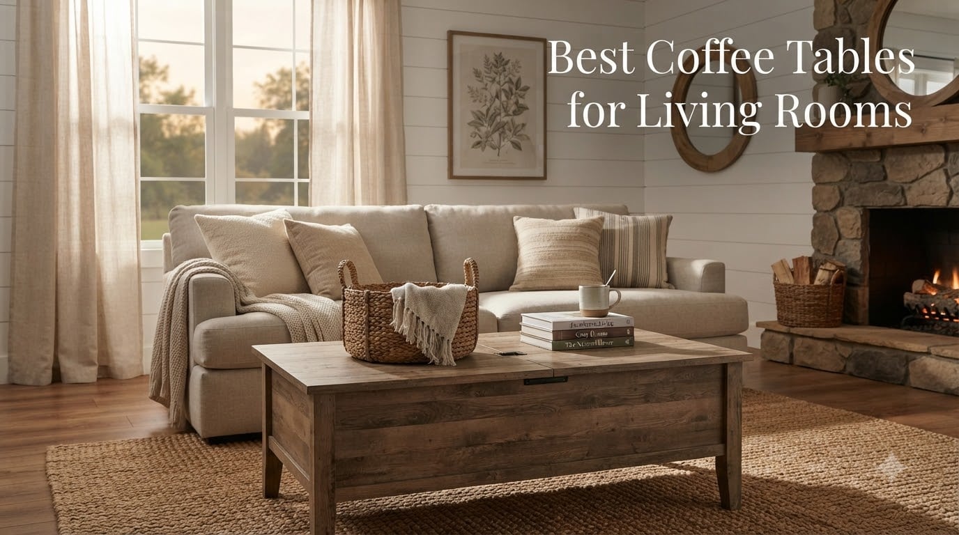 Best Coffee Tables for Living Rooms
