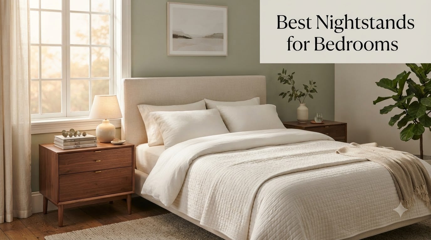 Best Nightstands for Bedrooms