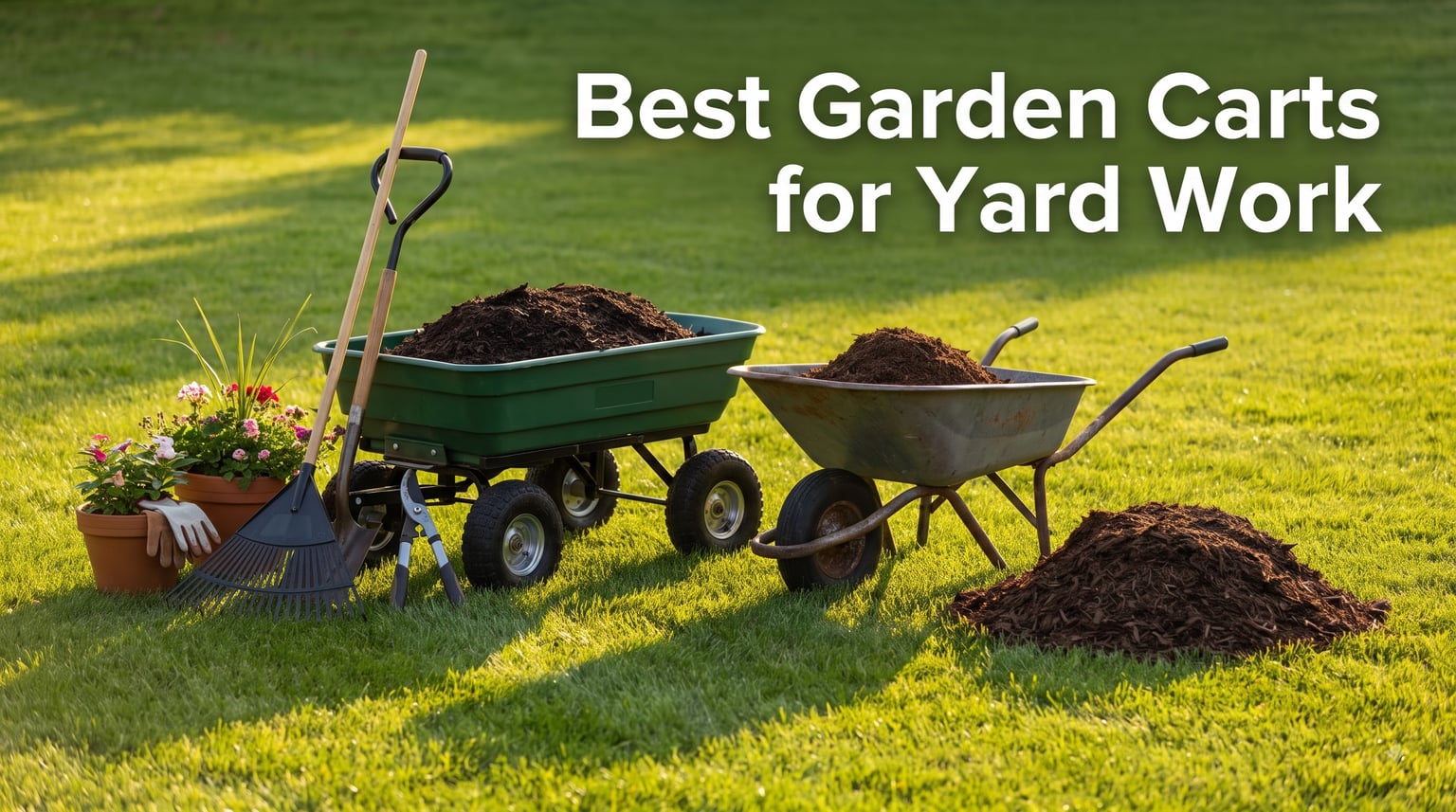 Best Garden Carts for Yard Work
