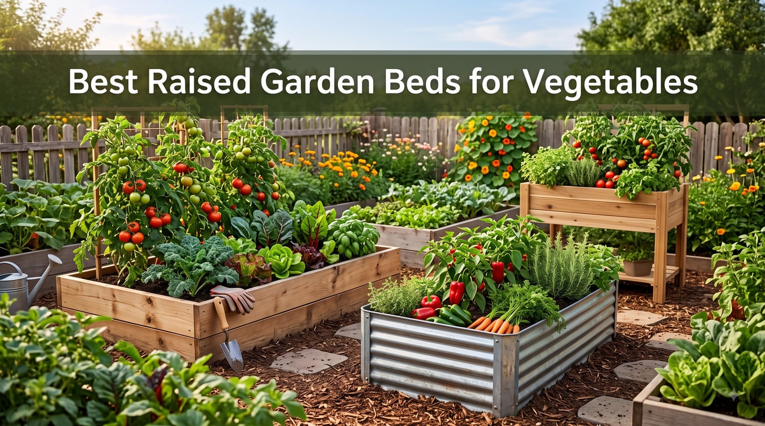 Best Raised Garden Beds for Vegetables