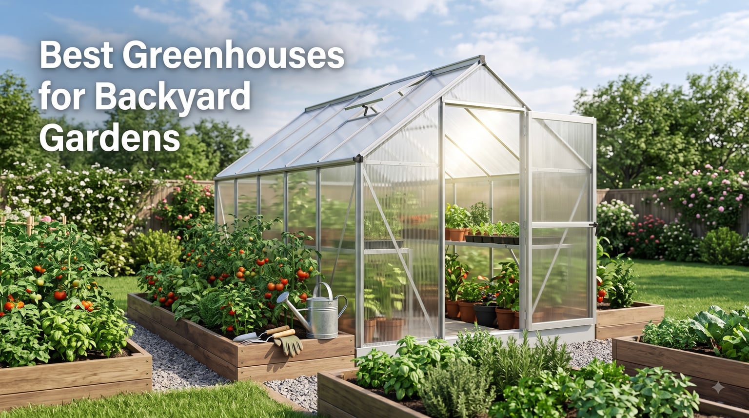 Best Greenhouses for Backyard Gardens