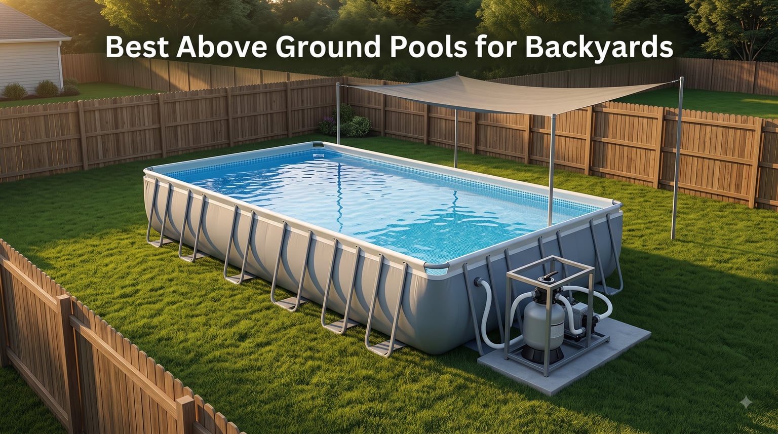 Best Above Ground Pools for Backyards