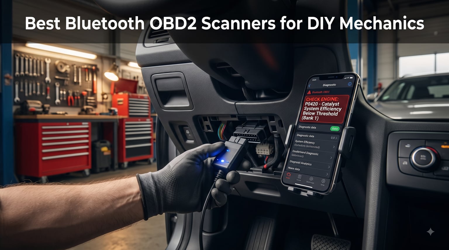 Best Bluetooth OBD2 Scanners for DIY Mechanics