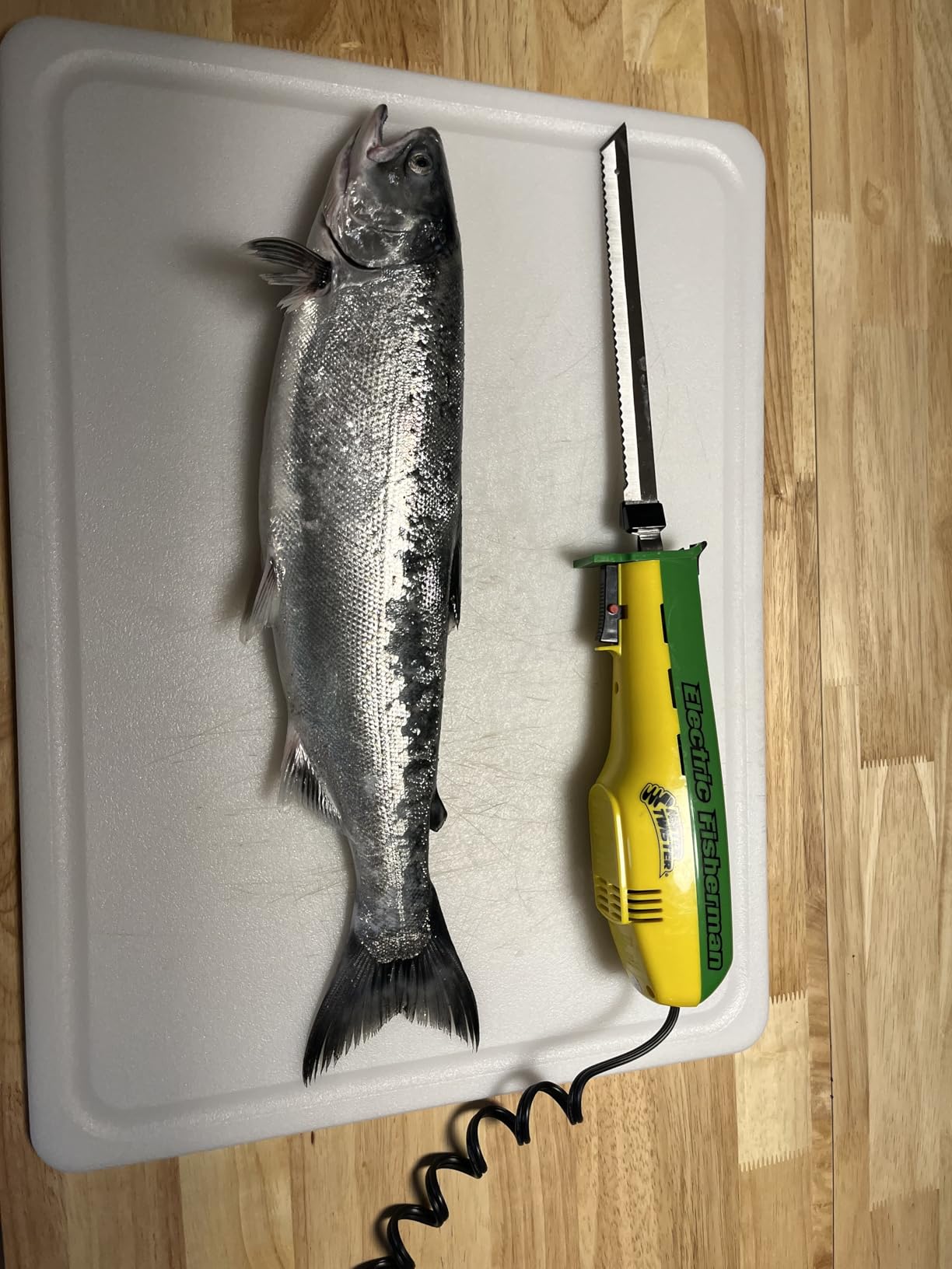 Mister Twister 120V Electric Knife (Green/Yellow) customer photo 1