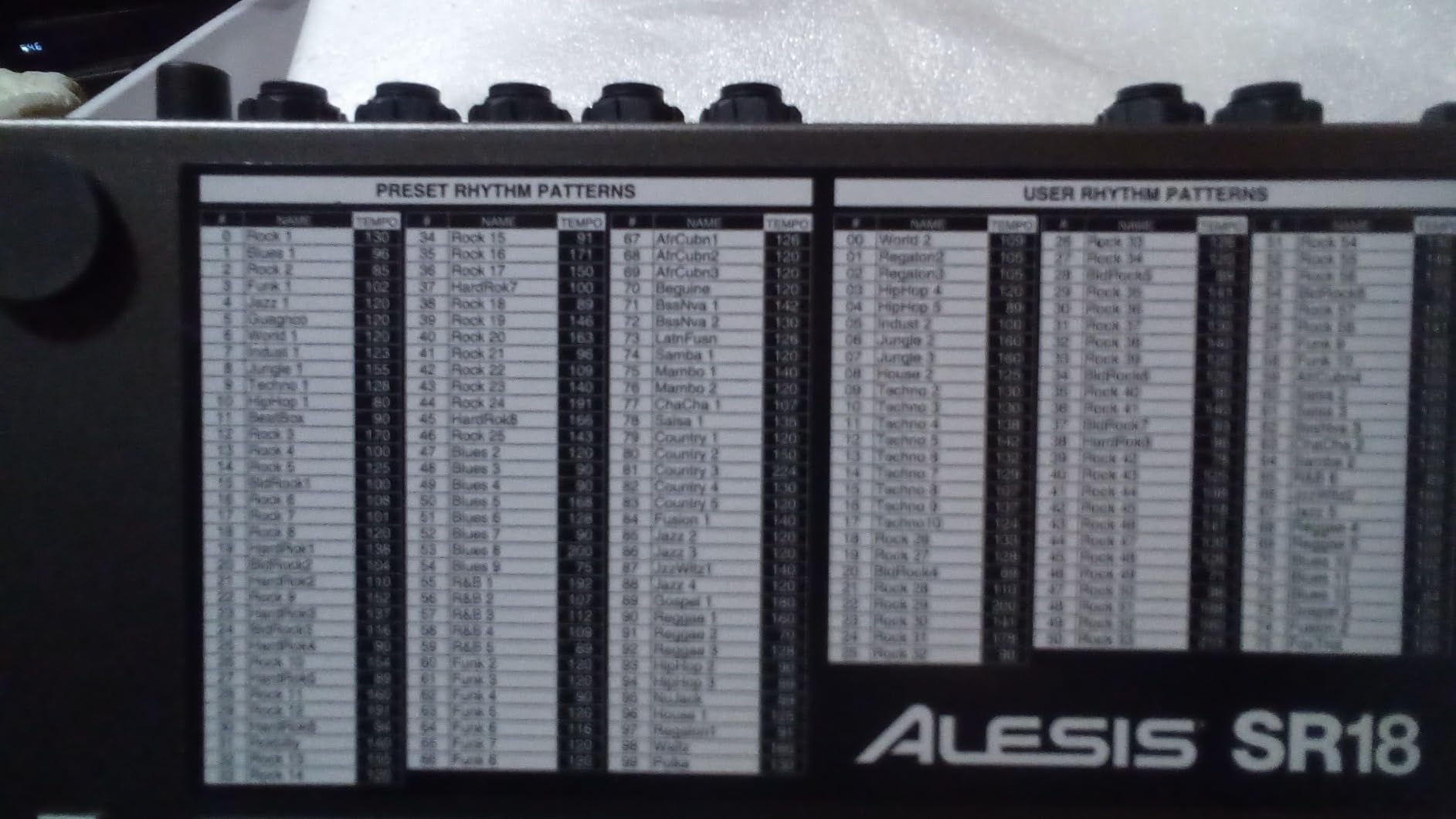 Alesis SR-16 Standalone Drum Machine | 200+ Sounds, 50 Drum Kits, MIDI I/O, Stereo Outputs, In-Built Effects and Processors for Songwriters and Live Performers customer photo 1