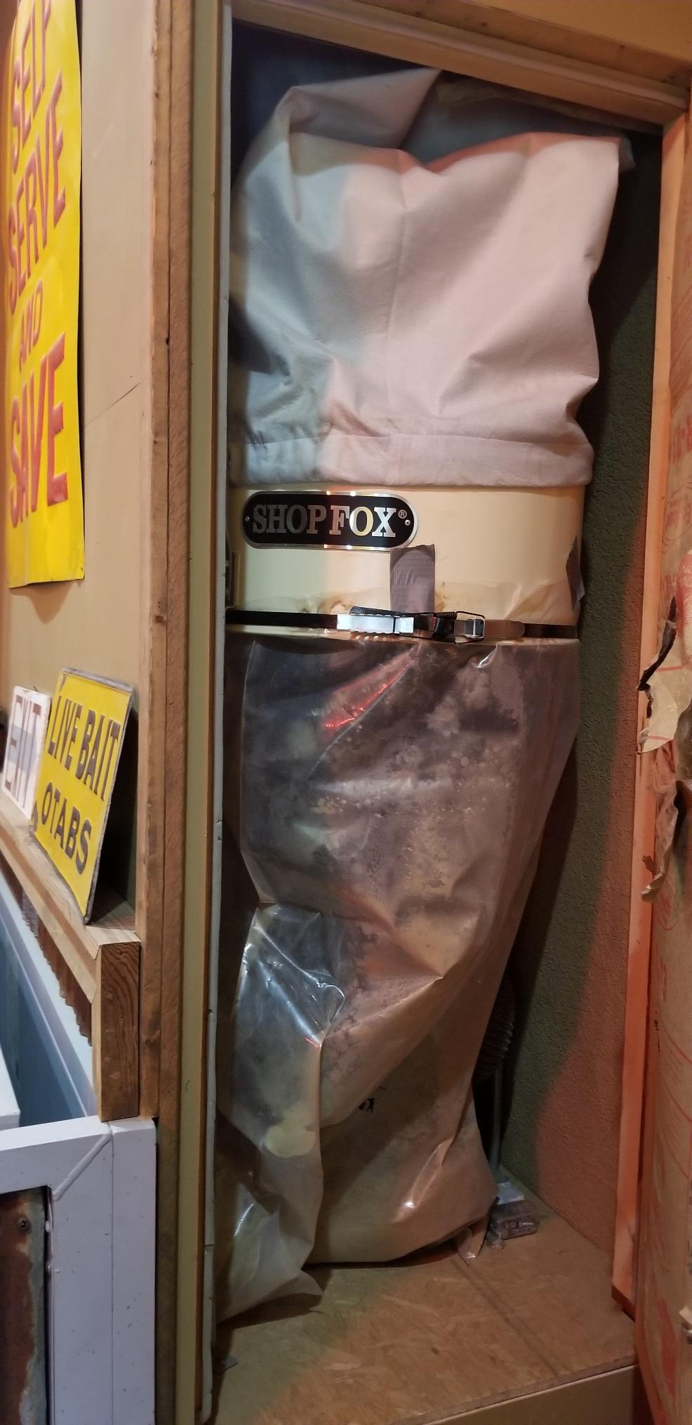 Shop Fox W1666 2 HP Dust Collector customer photo 2