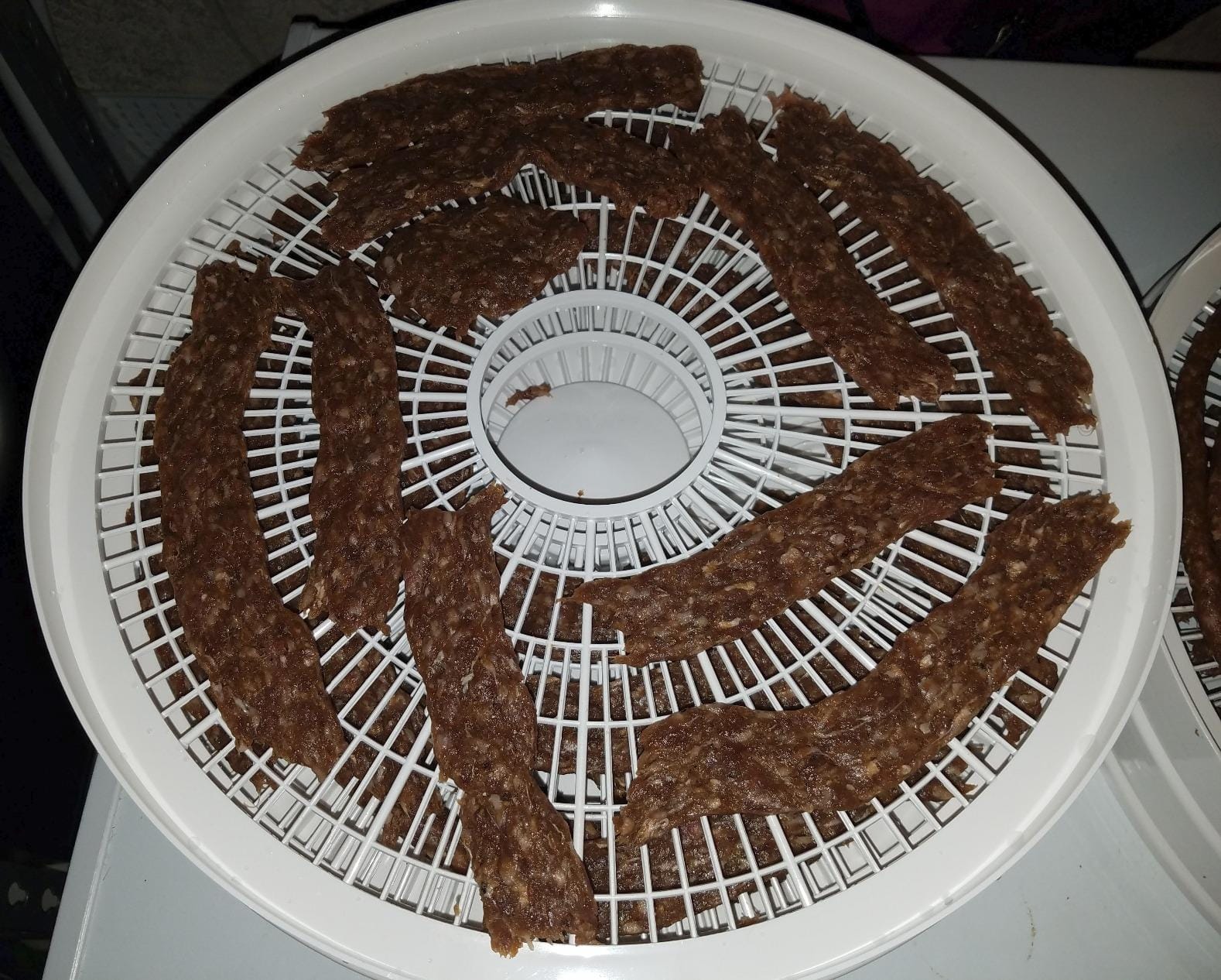 Nesco FD-28JX JerkyXpress Food Dehydrator with Accessories for Beef Jerky, 4 Trays, White customer photo 2