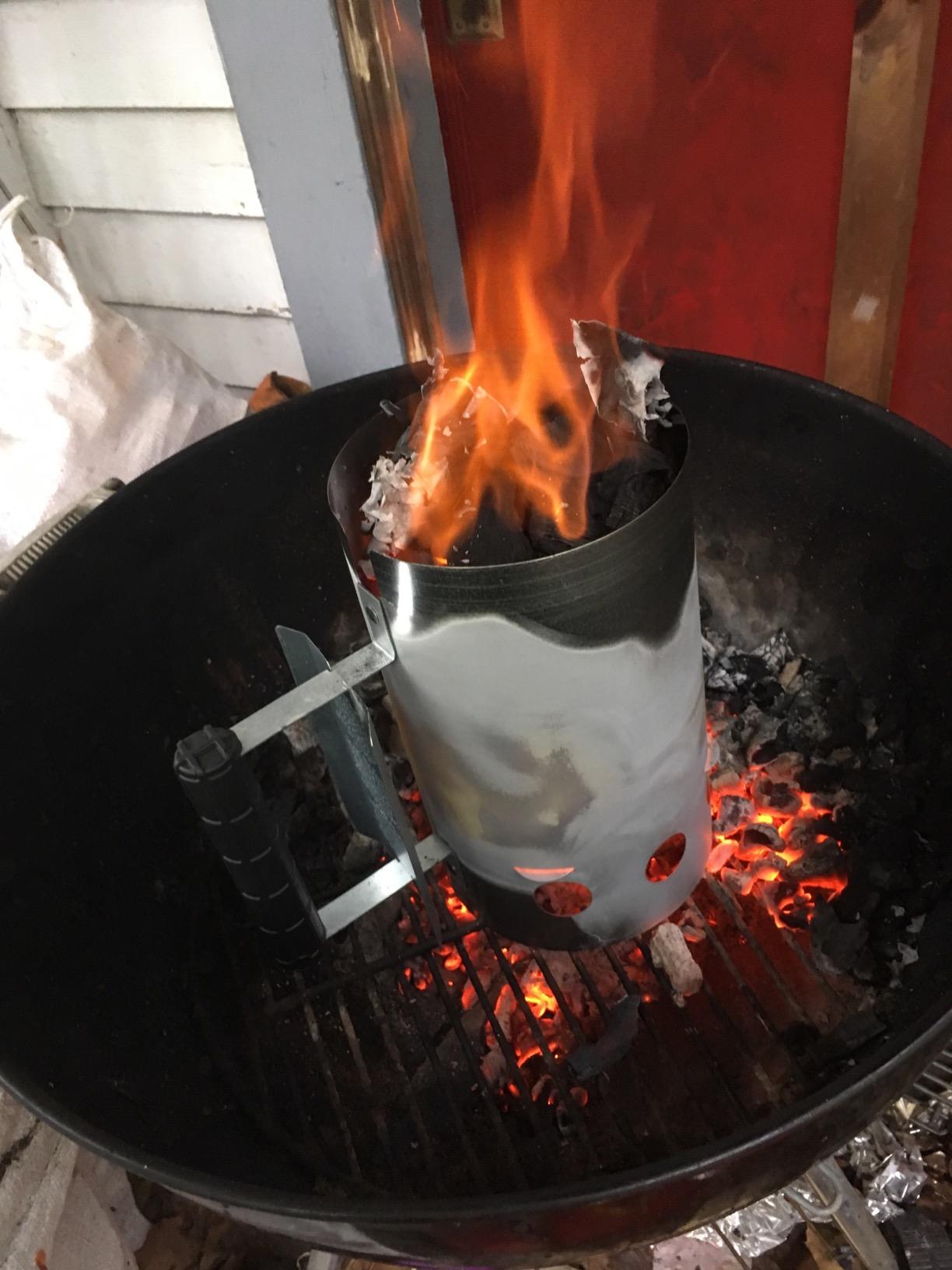 GrillPro 39470 Charcoal Chimney Starter customer photo 2