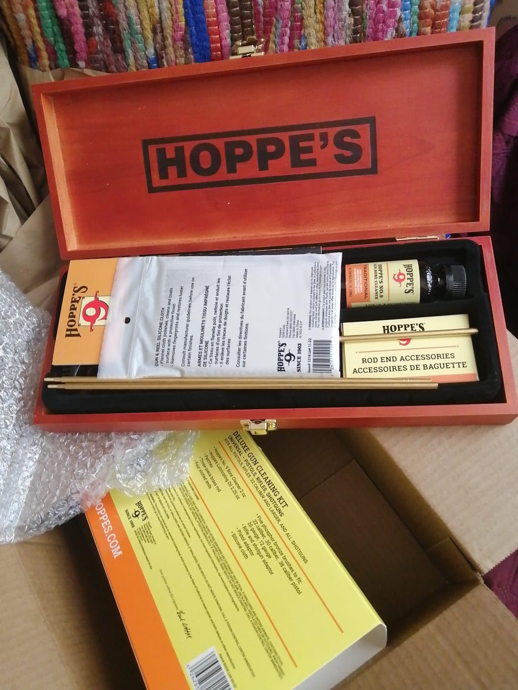 Hoppe's Hoppes, Rifle & Shotgun Cleaning Kit w/Handle, Box customer photo 1