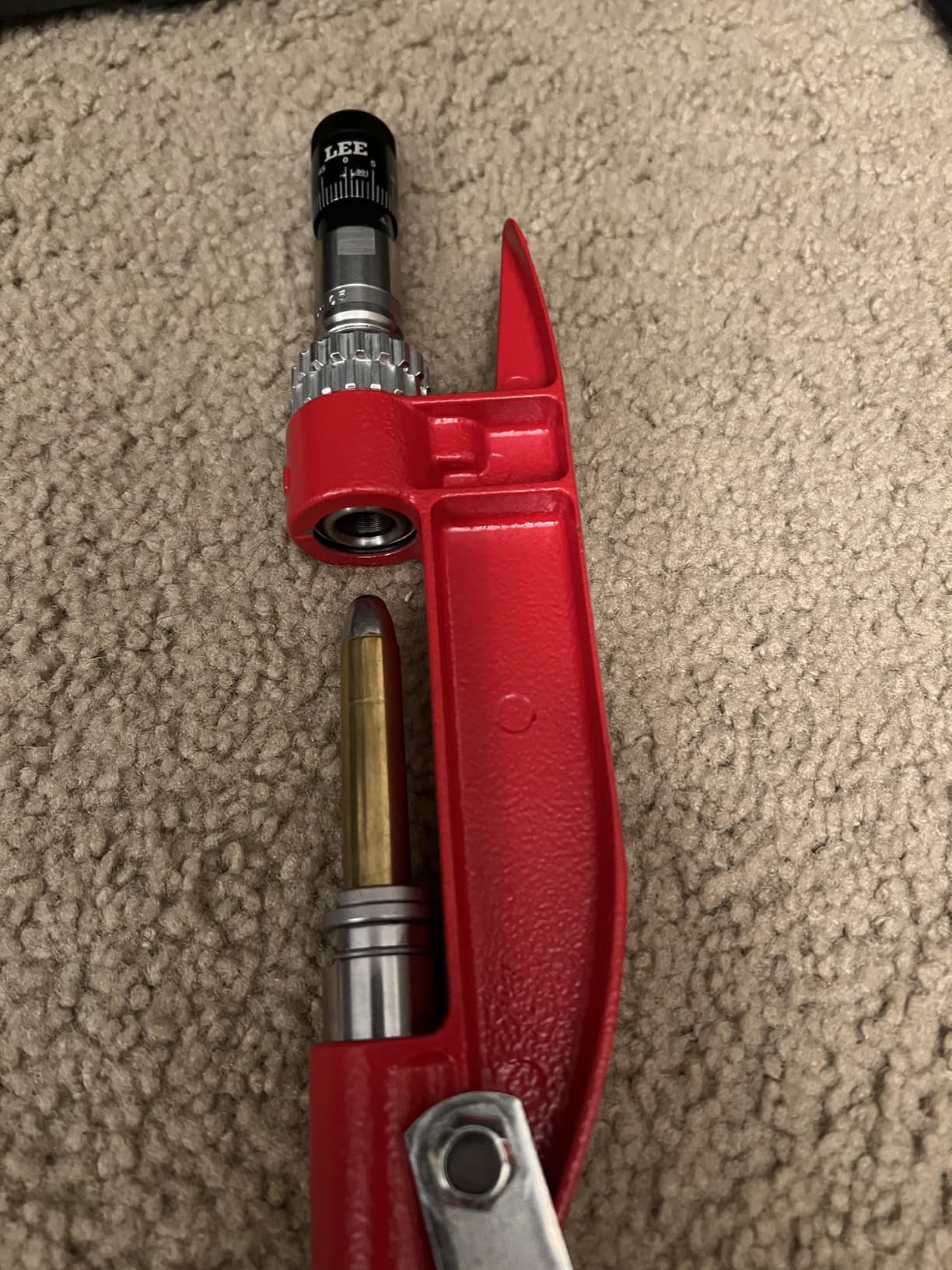 Lee Precision 90685 Cast Iron Reloading Hand Press Only (Red) customer photo 2