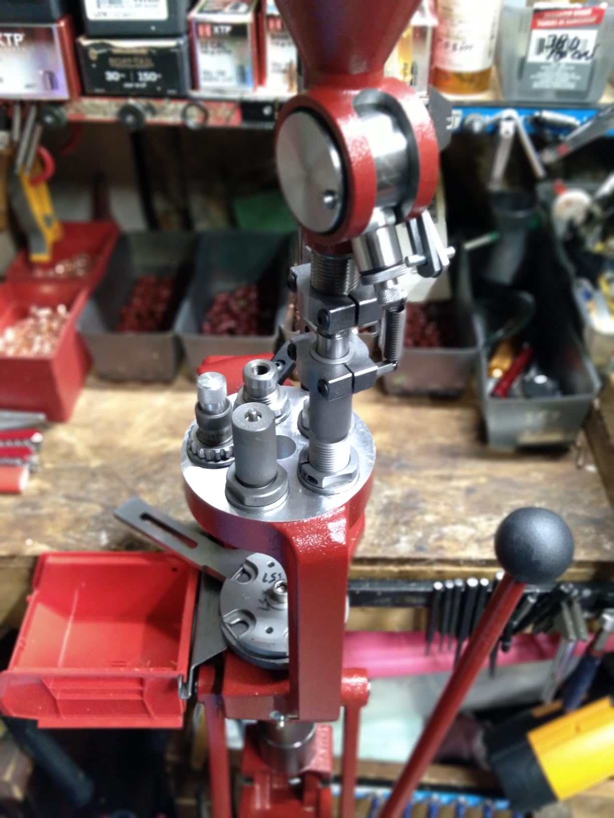 Hornady Lock-N-Load AP Press Loader - Ammunition Reloading Press with Quick Change Lock-N-Load Bushing System, EZ-JECT System and Powder Measure customer photo 2