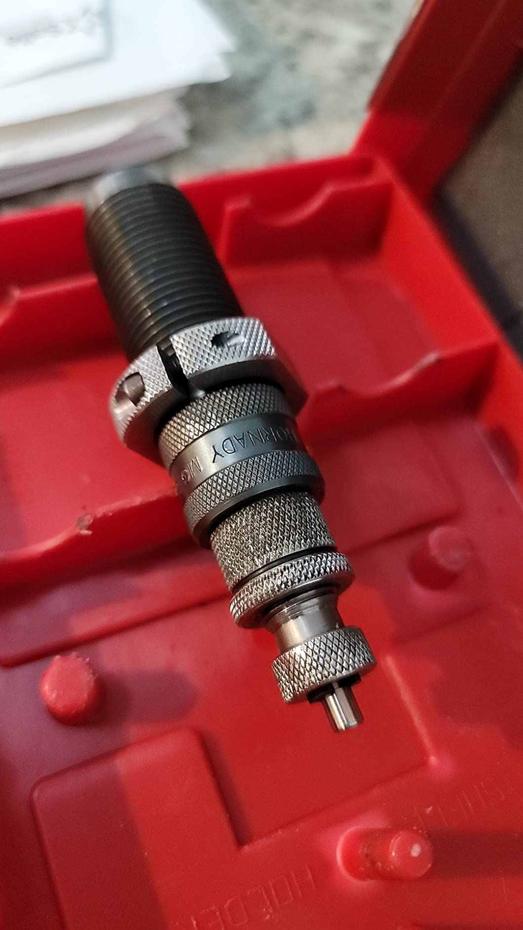 Hornady Custom Grade New Dimension 2-Die Set, 223 REM (.224) (546228) - Caliber Specific Reloading Equipment with Full Length Sizer Die, Seating Die, Sure-Loc Rings, & Storage Box customer photo 1
