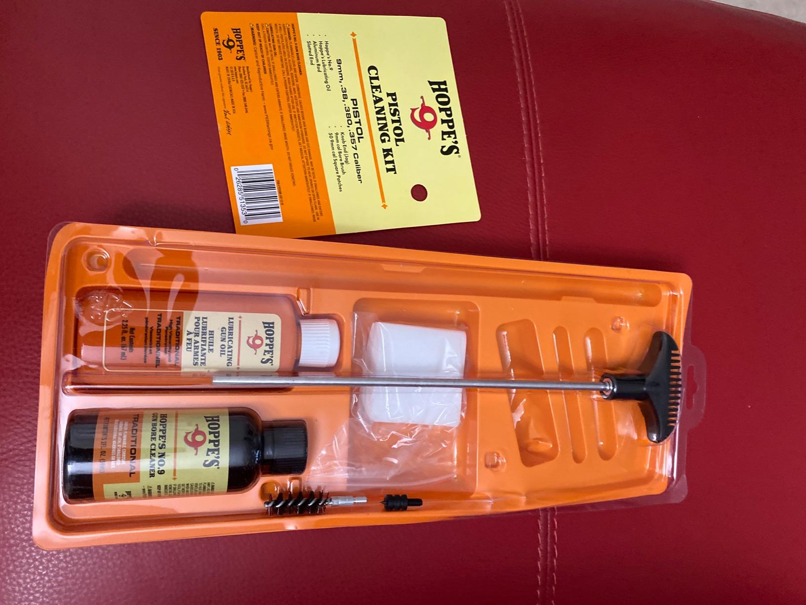 Hoppe's No. 9 Cleaning Kit with Aluminum Rod, .38/.357 Caliber, 9mm Pistol customer photo 2