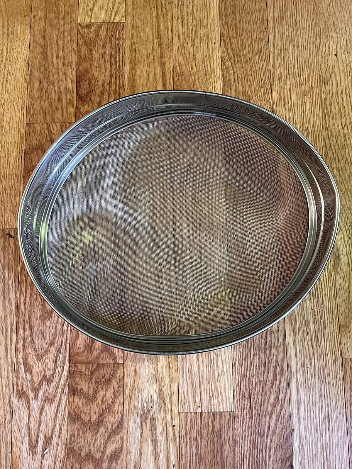 Winco Sieves, 16-Inch, Stainless Steel | Great for Sifting Flour, Dry Ingredients, Baking Prep and Kitchens customer photo 2