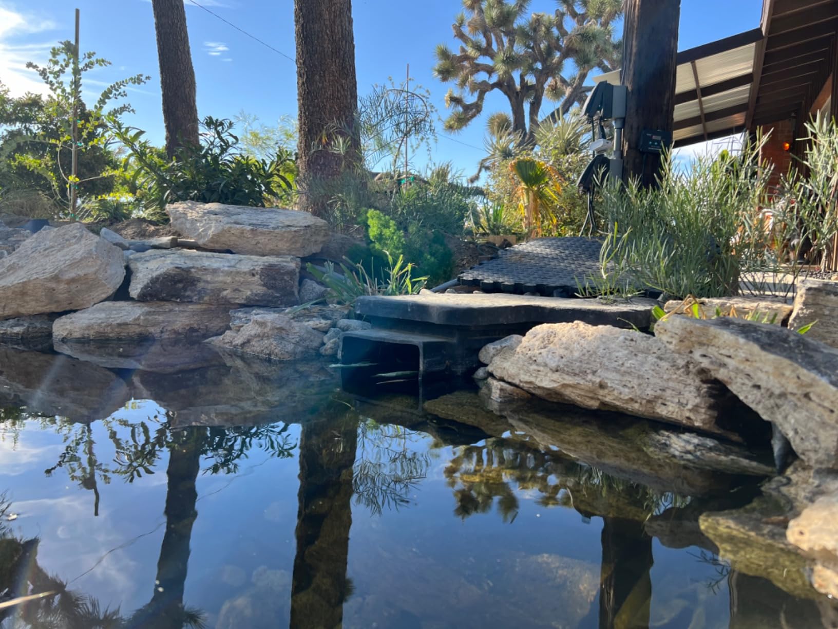 EasyPro PS4E ECO-Series Prelude Pond Skimmer W/Filter Pad & Lid, 1800 GPH | Patented, no leak design. Installs inside liner. No cutting or silicone required. Includes debris basket, filter pad & lid customer photo 1