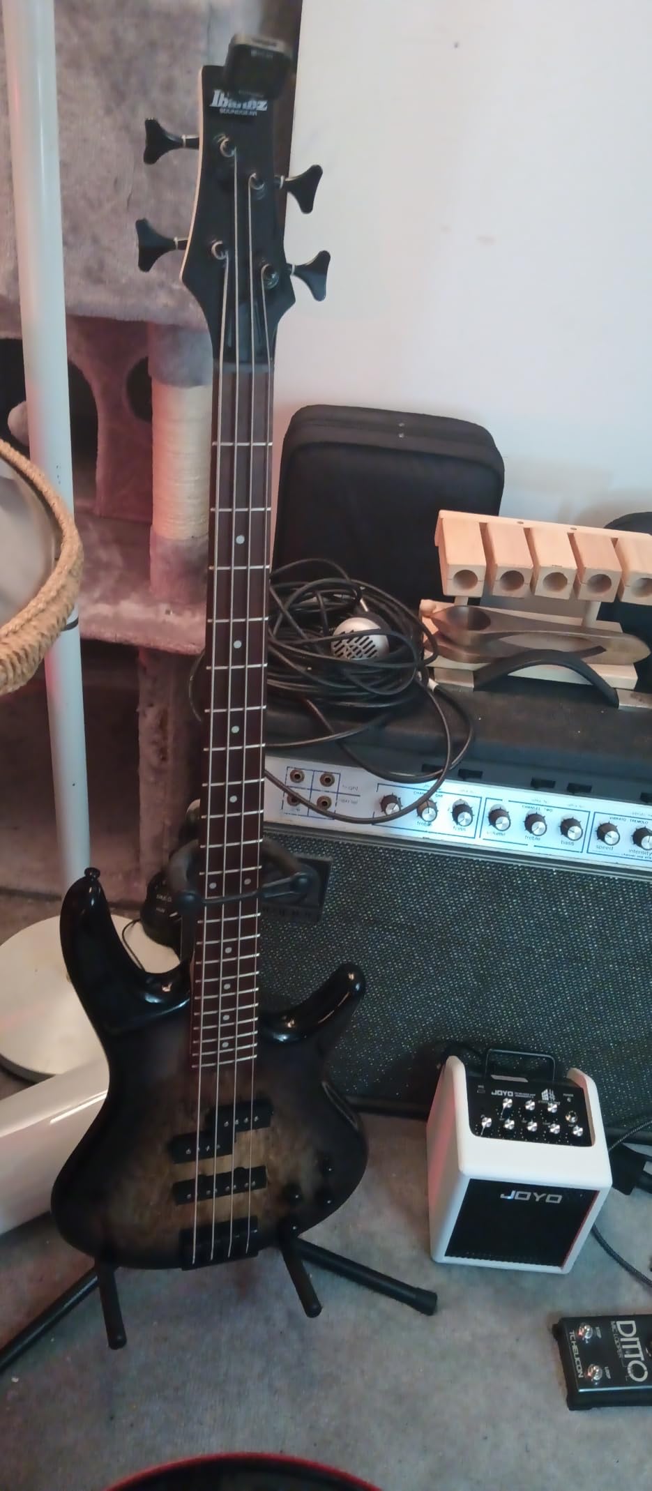 Ibanez 4-String Bass Guitar, Right Handed, Black (GSR200) customer photo 1