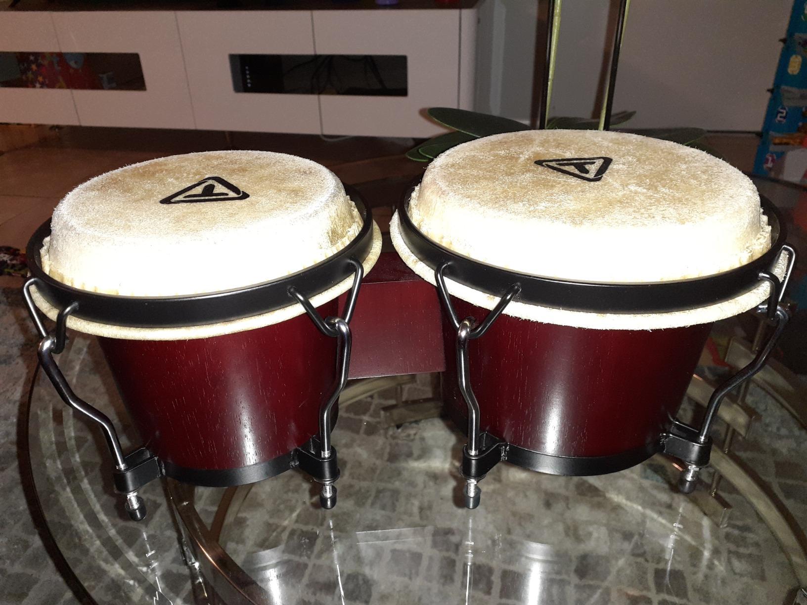 Tycoon Percussion 6 Inch & 7 Inch Ritmo Bongos - Natural Finish customer photo 1