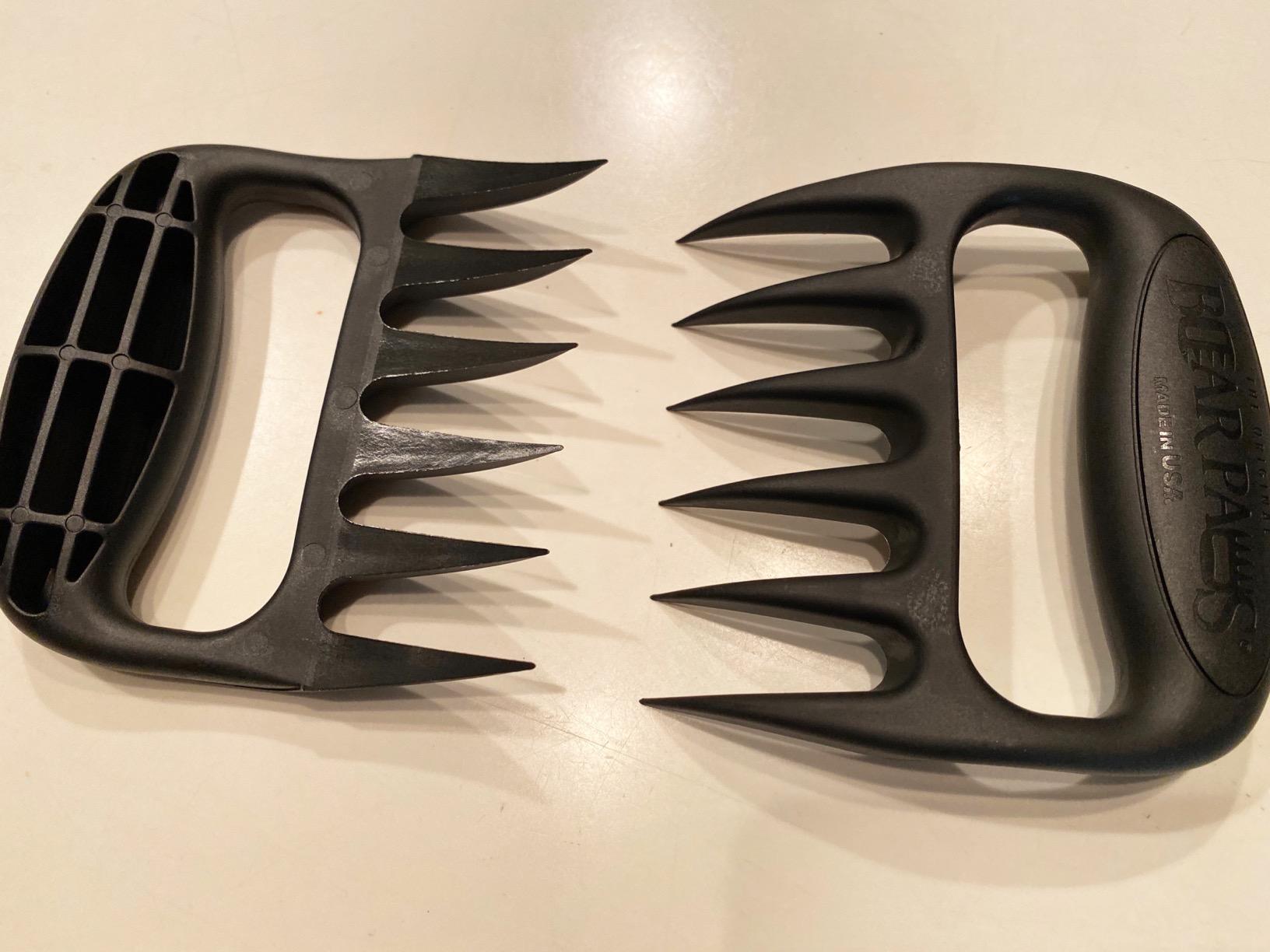 The Original Bear Paw Meat Shredder - Claws for Shredding Pork, Chicken & Any Meat (Black) | USA Made customer photo 2