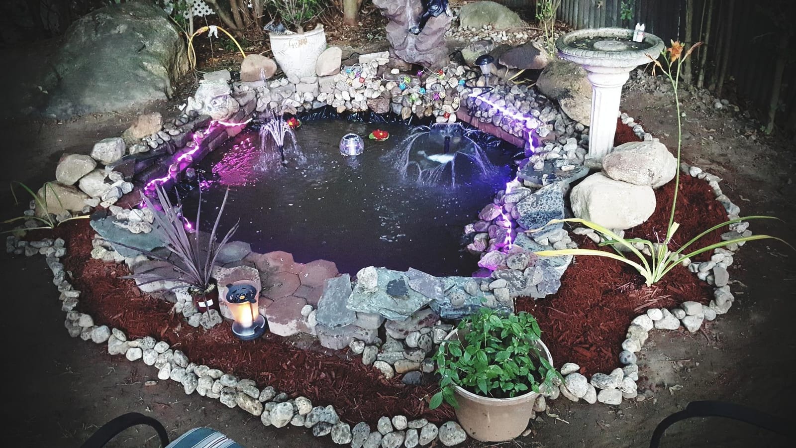 Koolatron 270 Gallon Pond Kit with Lighting, Black, (KSPK-270SL) customer photo 2