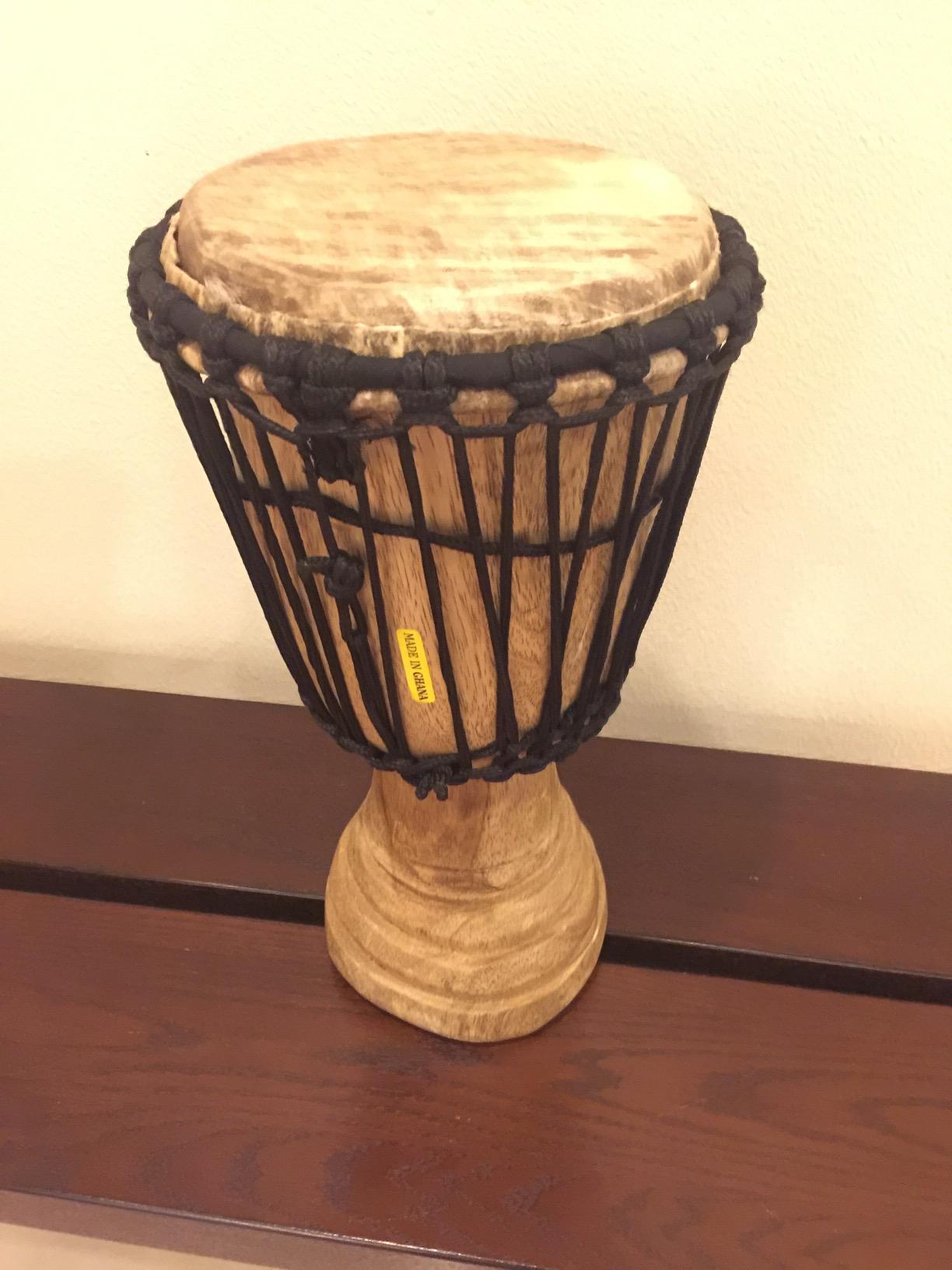 Africa Heartwood Project Hand-Carved Djembe Drum from Ghana - 8
