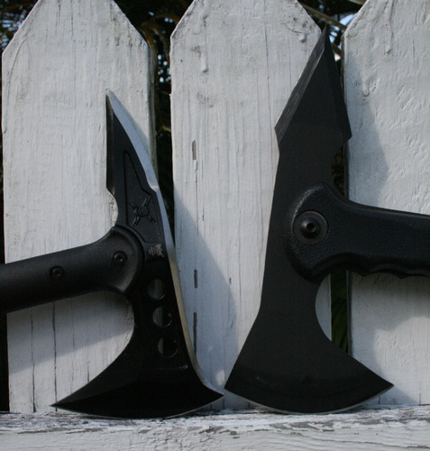 M48 Tactical Tomahawk Military Axe - Black Color, 3 7/8