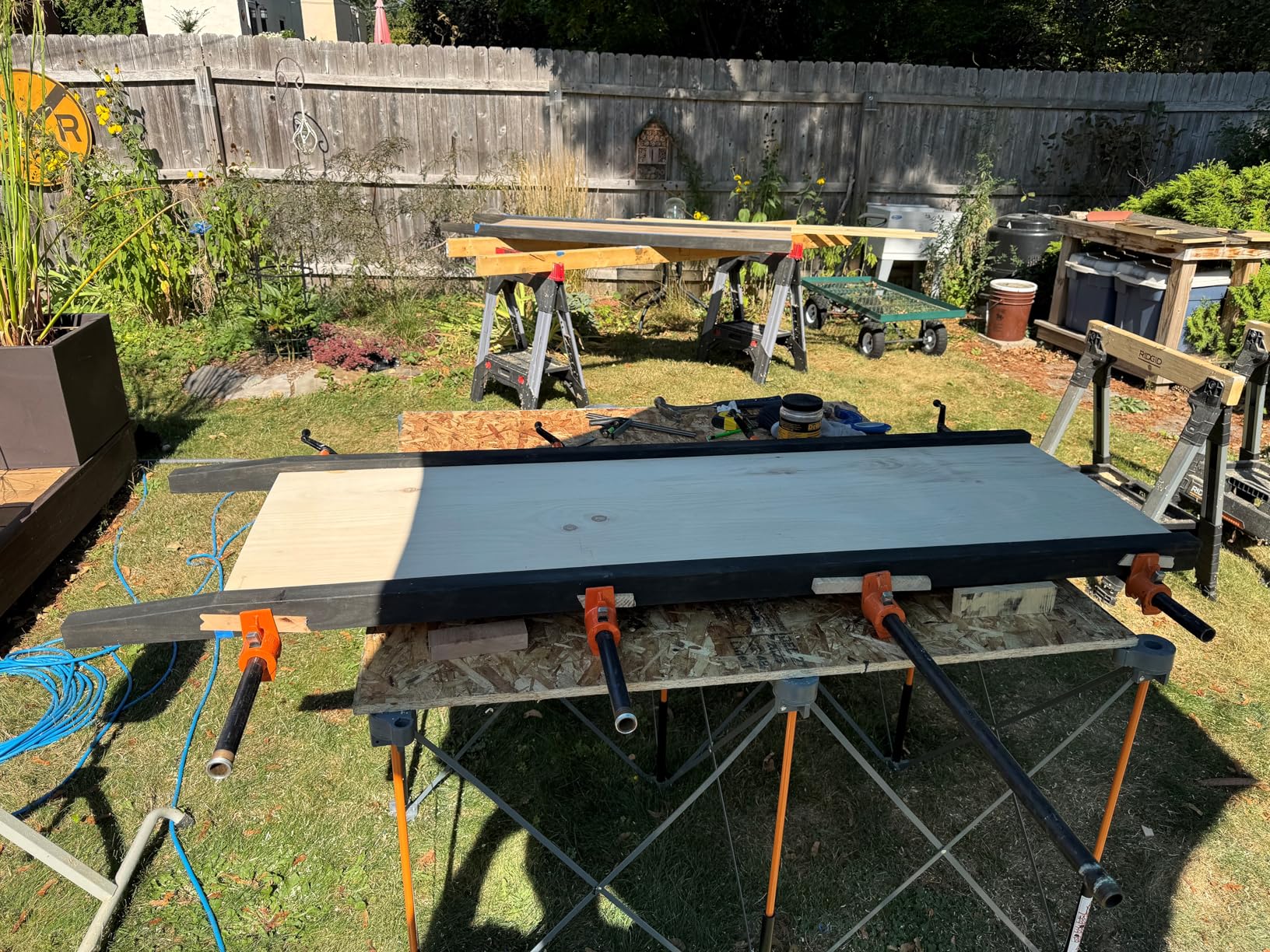 Bora Centipede Folding Work Table - Portable Workbench, 24 x 48 in Work Surface, 1500 lb Capacity, Perfect 30