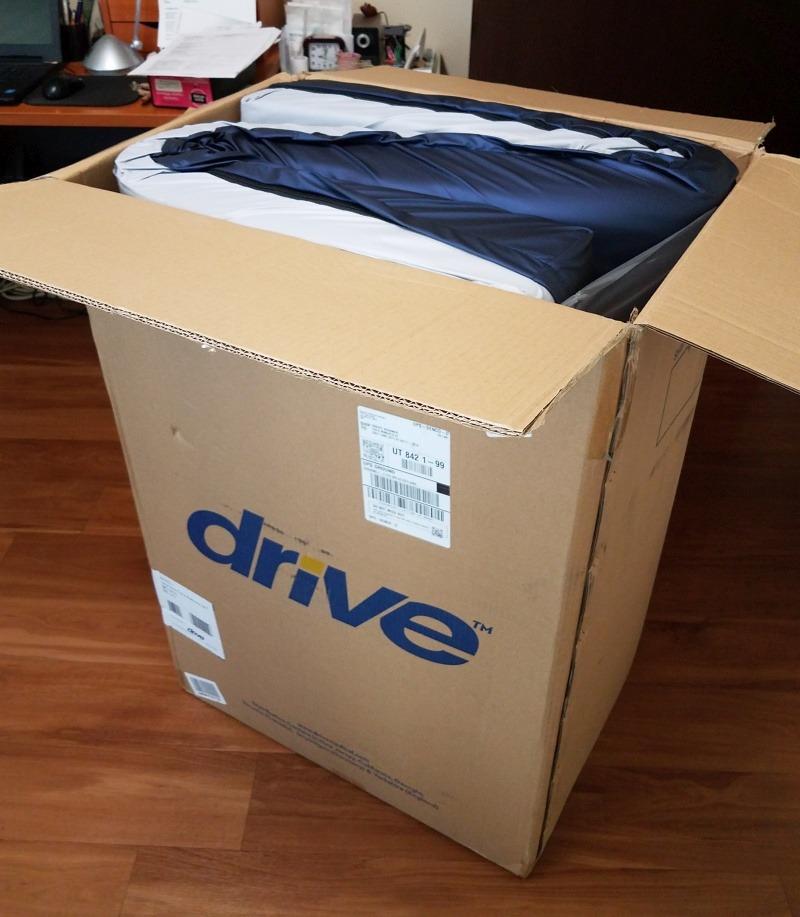 Drive Medical 15770 Gravity 7 Pressure Redistribution Mattress, Blue, 6.6 Foot customer photo 1