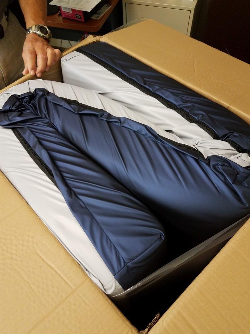 Drive Medical 15770 Gravity 7 Pressure Redistribution Mattress, Blue, 6.6 Foot customer photo 2