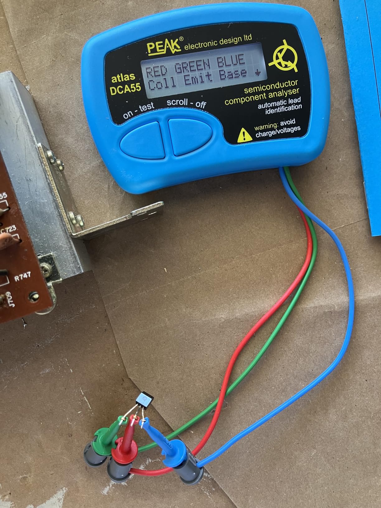 Velleman DCA55 Semiconductor Analyzer customer photo 2
