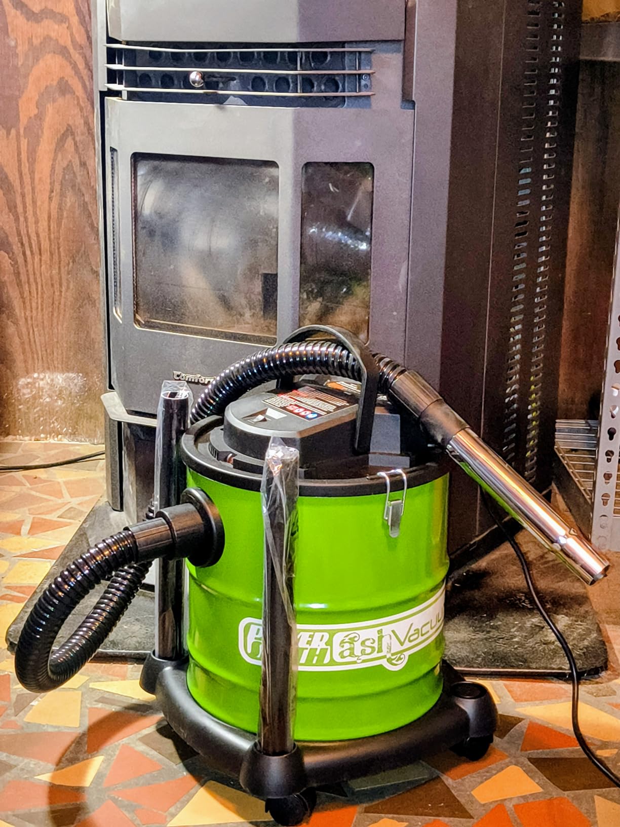 PowerSmith PAVC101 10 Amp Ash Vacuum,Green / Black customer photo 2