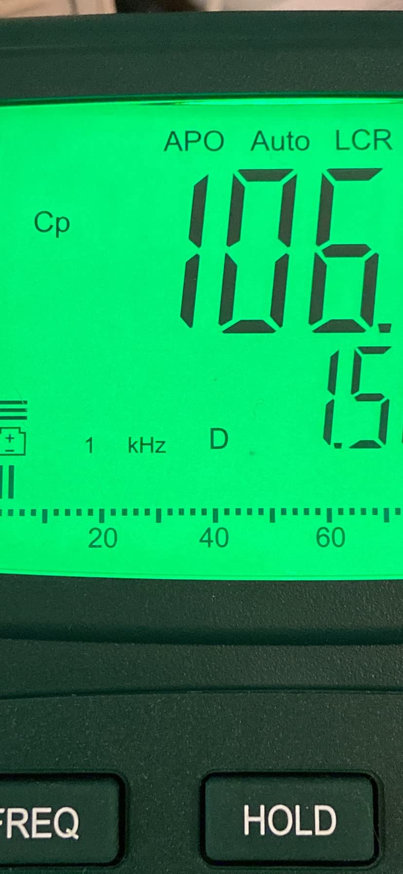Extech LCR200 - Passive Component LCR Meter | Inductance, capacitance, resistance, Q/D/theta, 20000/2000-count dual display, 100Hz-100kHz, test fixture customer photo 1
