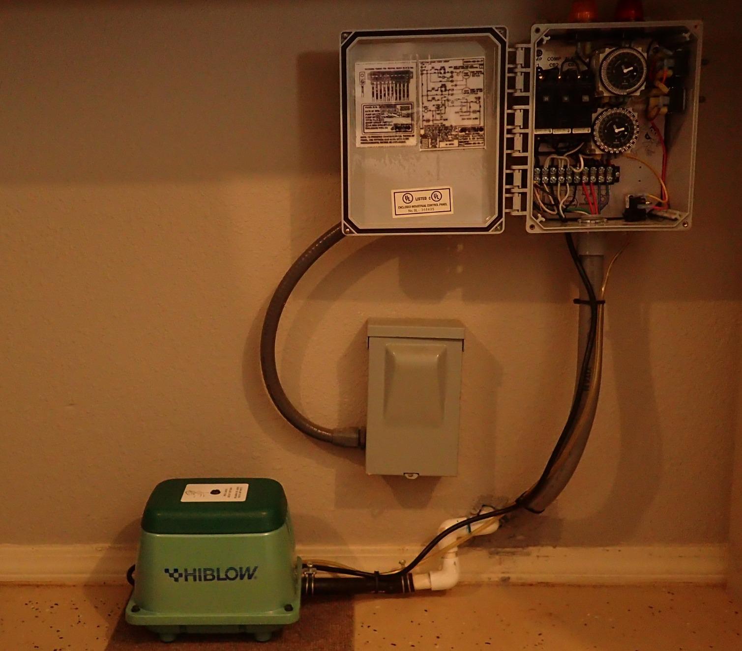 HIBLOW HP-80 Pond Aerator/ Septic Linear Air Pump customer photo 1