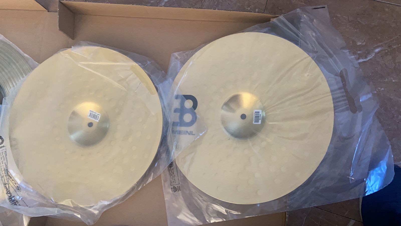 Meinl Cymbal Set Box Pack with 14