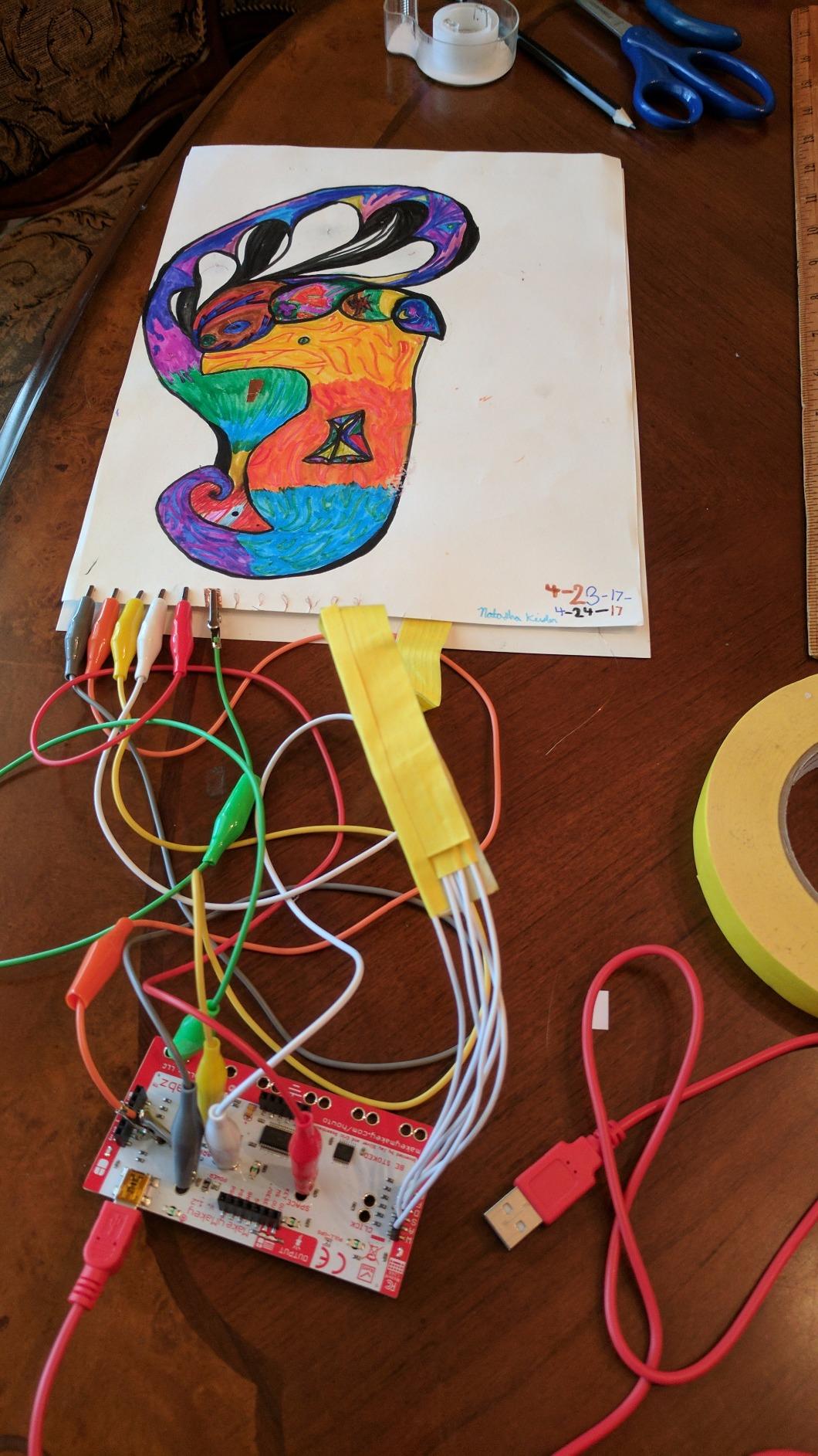 Makey Makey STEM Kit from Joylabz, Educational Science Kits, 1000s of Engineering and Computer Coding Activities, Hands-on Technology Learning Fun, Engineering Kits for Kids, STEM Kits customer photo 1