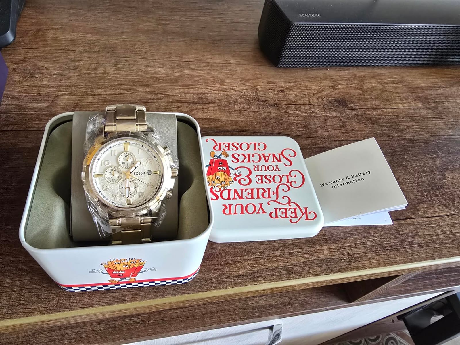 Men's Watch, Dean Quartz Stainless Steel Chronograph Watch for Men customer photo 1