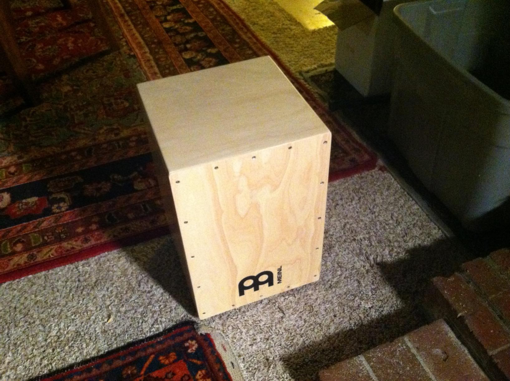 Meinl String Cajon Box Drum Instrument with Internal Snare Strings, Adjustable - Play with Your Hands customer photo 2