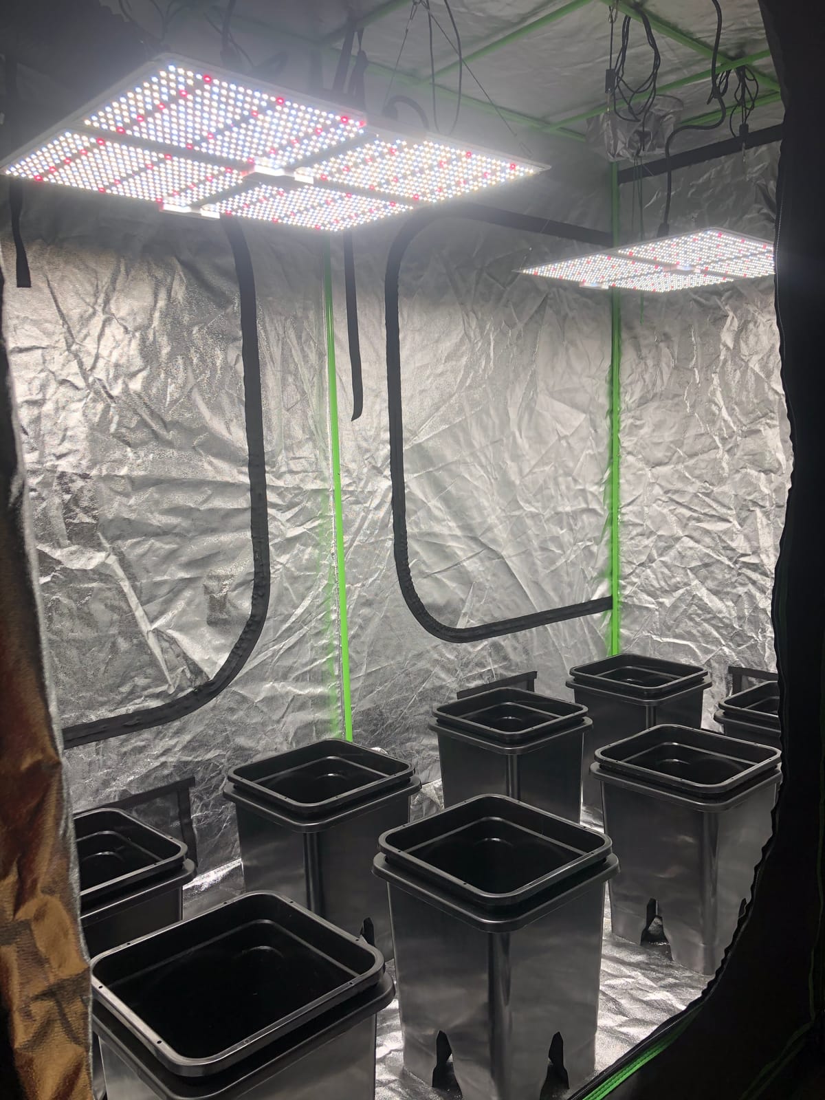 Active Aqua Ebb System - Electric Hydroponic - 7 Gal - Plastic | Controls 24 5 Gallon Or 48 2 Gallon Modules, 2 250 GPH Pumps, Emergency Shut Off Valve, Adjustable Ladder Level customer photo 2